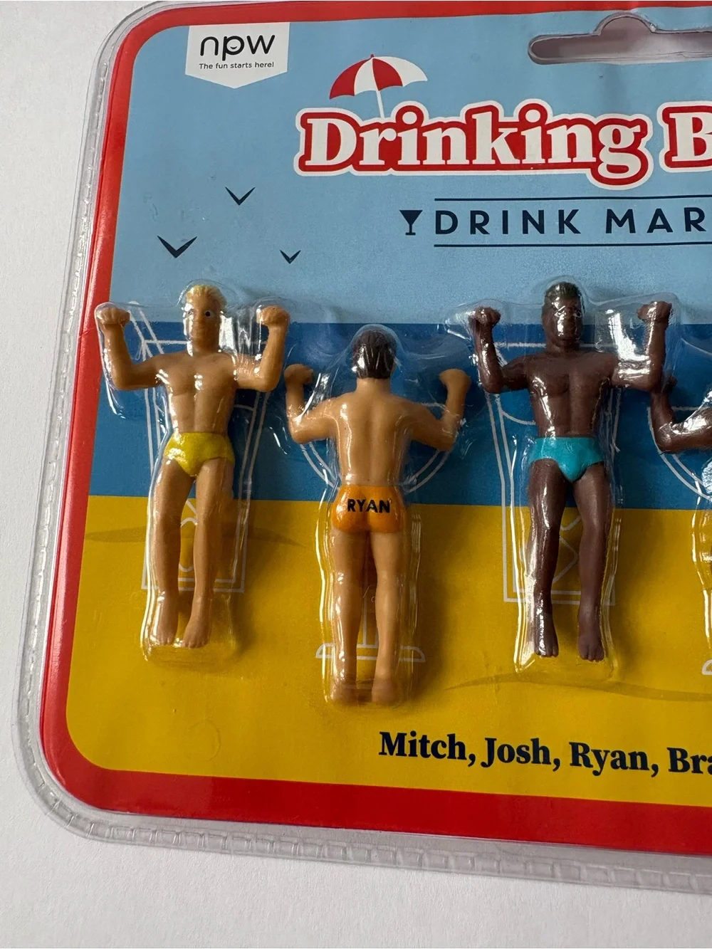 Drinking Buddies Drink Markers Hanging Men Bridal Wine Bachelorette Party Gag